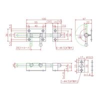 ジョー・プリンス竹下 Lー57ー3 小型強力丸落し 100mm 1060570203 1セット(20個)（直送品）
