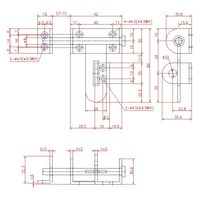 ジョー・プリンス竹下 Lー66 横掛金 1060660200 1セット(20個)（直送品）