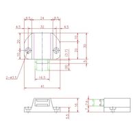 ジョー・プリンス竹下 Lー136ー2 プッシュマグネットキャッチ(片開き用) 1061361602 1セット(100個)（直送品）