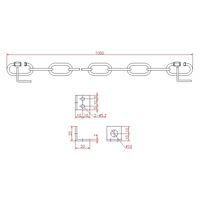 ジョー・プリンス竹下 Lー140 KNPチェーン 1061400200 1セット(20個)（直送品）