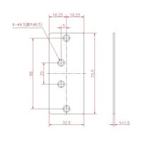 ジョー・プリンス竹下 Lー240WP 枠側プレート 1062409003 1セット(100個)（直送品）