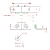ジョー・プリンス竹下 Lー366ー1 マグネットキャッチ 1063660601 1セット(20個)（直送品）