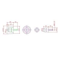 ジョー・プリンス竹下 Lー401 ゴムキャッチ 1064010700 1セット(20個)（直送品）