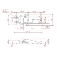 ジョー・プリンス竹下 PPー16ーSUSー1 ステンレスセミパッチン 大 1050163301 1セット(20個)（直送品）