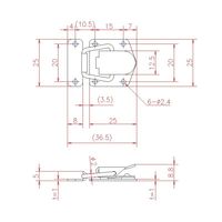 ジョー・プリンス竹下 PPー18ー3 針金パッチン 小 1050181403 1セット(20個)（直送品）