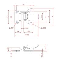 ジョー・プリンス竹下 PPー45ーSUS ステンレスパッチン 1050451000 1セット(20個)（直送品）