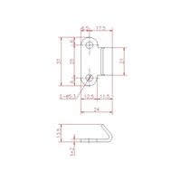 ジョー・プリンス竹下 PPー60ーSUSー1 ステンレスパッチン用受A型 大 1050601301 1セット(50個)（直送品）