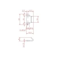ジョー・プリンス竹下 PPー60ーSUSー2 ステンレスパッチン用受A型 小 1050601302 1セット(100個)（直送品）