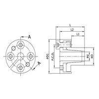 ソンイル機工 A.P. LOCK SAPLーCシリーズ SAPLーCー30X41 1個（直送品）