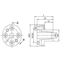 ソンイル機工 A.P. LOCK SAPLーCシリーズ SAPLーCKー25X34 1個（直送品）