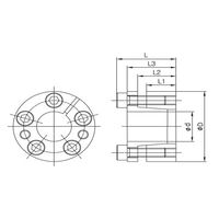ソンイル機工 A.P. LOCK SAPLーDシリーズ SAPLーD2ー24X50 1個（直送品）