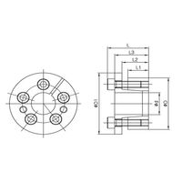 ソンイル機工 A.P. LOCK SAPLーDシリーズ SAPLーD3ー24X50 1個（直送品）