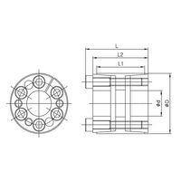 ソンイル機工 A.P. LOCK SAPLーDシリーズ SAPLーD4ー60X90 1個（直送品）
