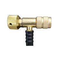 エスコ 150cm/R32・R410A バルブ付チャージングホース/黄 EA101TB-23 1本(1個)（直送品）