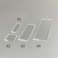 エスコ（esco） 30x 90x5mm アクリル板（透明） 1セット（40枚） EA440DP-61（直送品）