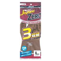 エスコ [LL/260mm] 手袋(天然ゴム張り/防臭加工/3双 EA354AB-178 1セット(15双:3双×5袋)（直送品）