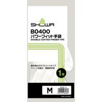 エスコ [M] 手袋(低発塵/指先ダブルコート) EA354GB-111 1セット(20双)（直送品）