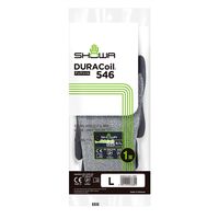 エスコ [L] 手袋(耐切創/DURACoil・PUコート) EA354GJ-123 1セット(5双)（直送品）