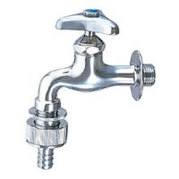 エスコ PJ3/4” 自動接手付横水栓 EA468HA-38 1個（直送品）