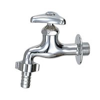 エスコ PJ3/4” 横水栓(カップリング付) EA468HA-39 1個（直送品）