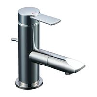 エスコ G 1/2” シングル混合水栓(吐水口回転式) EA468HA-53 1個（直送品）