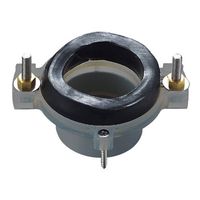 エスコ 掃除流し用排水フランジ EA468HF-3 1個（直送品）