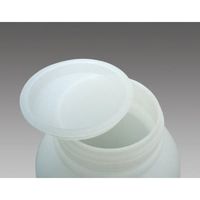 エスコ φ145x300mm/ 3.0L 広口ポリ容器(中蓋付) EA508AJ-10 1セット(5個)（直送品）
