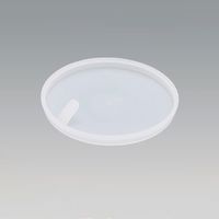 エスコ φ99x109mm/560ml 広口ポリ容器(中蓋付) EA508AM-76 1セット(10個)（直送品）