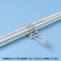 サンワサプライ ケーブルクランプ(結束径7.0~25.0mm) CA-CL23N 1個