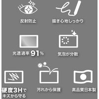 サンワサプライ Wacom ペンタブレット Cintiq Pro 27紙のような反射防止フィルム LCD-WCP27P 1枚（直送品）