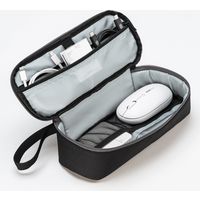 サンワサプライ トラベル小物ポーチ(W255×D97×H60mm) IN-AD10BK 1個（直送品）