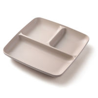 アイトー #0266035 抗菌ランチプレート シャンパン 1枚（直送品）