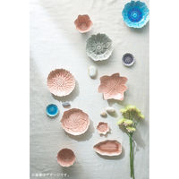 アイトー #0288568 形 アマリリス皿 M さんご 1枚（直送品）