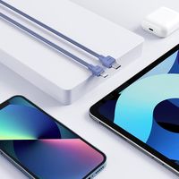 デジフォース DF D0076CG Cライトニング 2m チャコールグレー 1本（直送品）