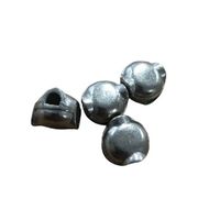 エスコ φ12mm 亀甲型封印タグ(錫製/20個) EA591HA-12 1セット(100個:20個×5袋)（直送品）