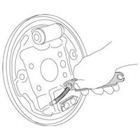 エスコ パーキングブレーキケーブルリムーバー EA604FD-5 1セット(5個)（直送品）