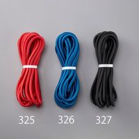 エスコ 7.0mmx 5m 丸ゴムロープ(青) EA628WL-326 1セット(5個:1個×5本)（直送品）