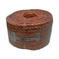 エスコ 12mmx50m クレポリロープ(三つ打ち) EA628ML-23 1巻（直送品）