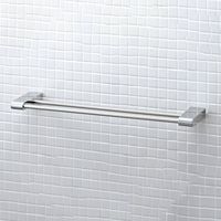 エスコ 438mm タオル掛け(ステンレス製/2段式) EA638LE-208 1個（直送品）