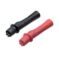 エスコ 小型ワニ口クリップ EA707A-63 1セット(5St:1St×5セット)（直送品）