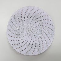 エスコ 127mm/#320 穴付サンディングディス(マジック式/5枚) EA809XE-287 1セット(50枚:5枚×10袋)（直送品）