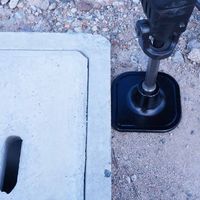 エスコ 150x270mm 四角ランマ(六角軸) EA810TC-46 1本(1個)（直送品）