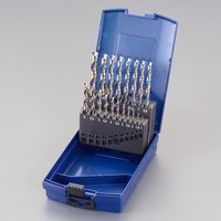 エスコ 1.0ー10.0mm/19本組 ストレートドリル(HSS) EA824FT-119 1セット(1St)（直送品）