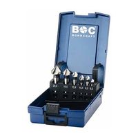 エスコ 6.3ー20.5mm カウンターシンク(6本組・HSS) EA827FE-306 1セット(1St)（直送品）