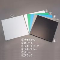 エスコ 900x1500x4mm プラダン(サンプライ/ブラック・5枚) EA911BD-256 1束(5枚)（直送品）