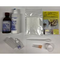 エスコ 100g・100ml 造形補修剤セット(プラリペア・クリアー) EA934BA-52 1組（直送品）