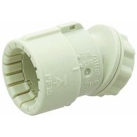 エスコ φ28mm フレキ管用曲がりコネクター(環境配慮型) EA947HN-235 1セット(20個)（直送品）