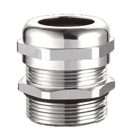 エスコ 2.0ー 5.0mm/M12x1.5 EMCケーブルグランド EA948HT-61 1セット(5袋)（直送品）