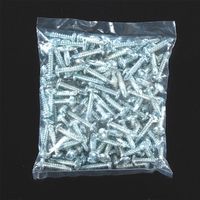 エスコ 6x19mm 鍋頭ピアスビス(三価クロメート/ 35本) EA949EP-619N 1セット(350本:35本×10パック)（直送品）