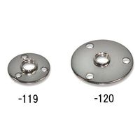 エスコ [EA949HAー116，ー117用] 丸座金(スチール/4個) EA949HA-119 1セット(120個:4個×30袋)（直送品）